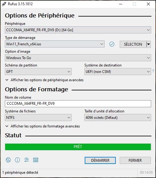 cle usb bootable windows 11 pour mac