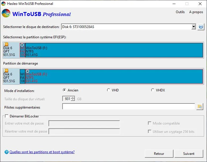 comment installer windows 11 sur un disque usb 3