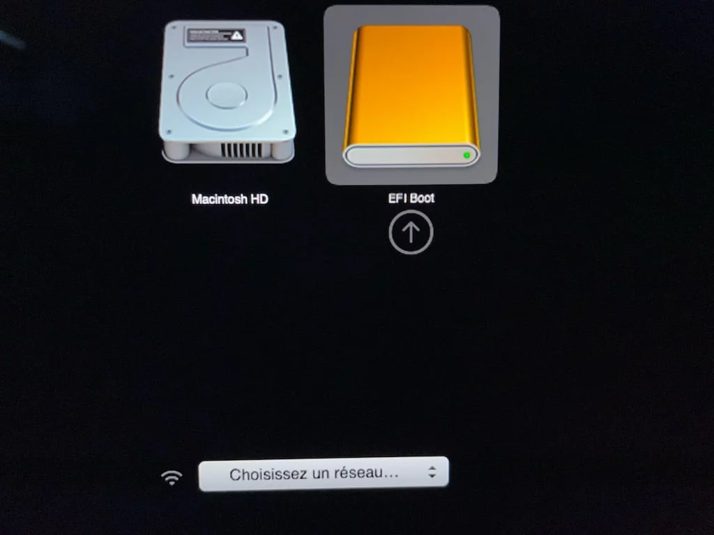 demarrage au choix macos monterey windows 11