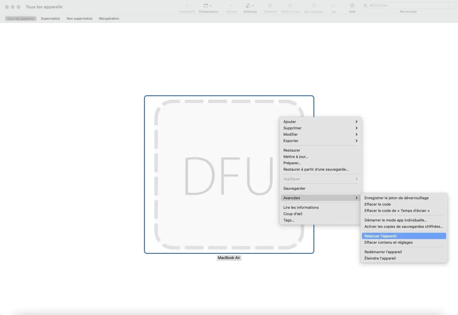 mac EFI mot de passe oublie comment faire