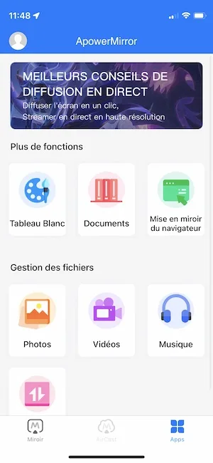 Afficher son iPhone sur Android TV : 4 solutions ! 9 recopier ecran iphone sur Andoid TV