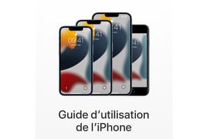 telecharger le manuel de son iPhone