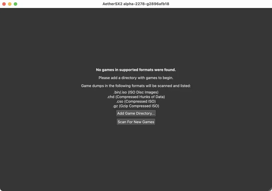 emuler jeux ps2 mac m1