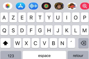 Activer le retour clavier haptique sur iOS 16