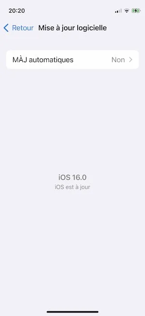 ios 16 version finale pour iphone