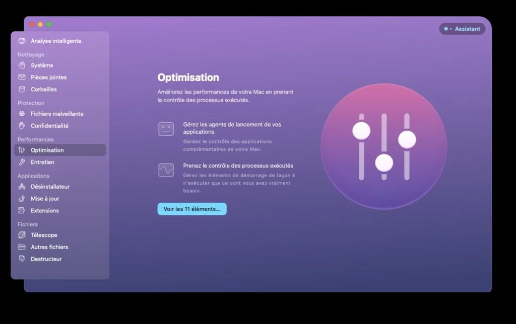 optimisation demarrage ventura