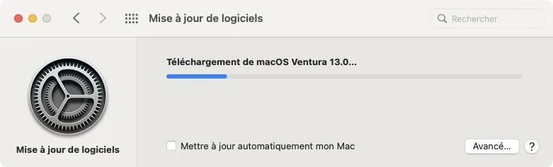telechargerment macos ventura 13