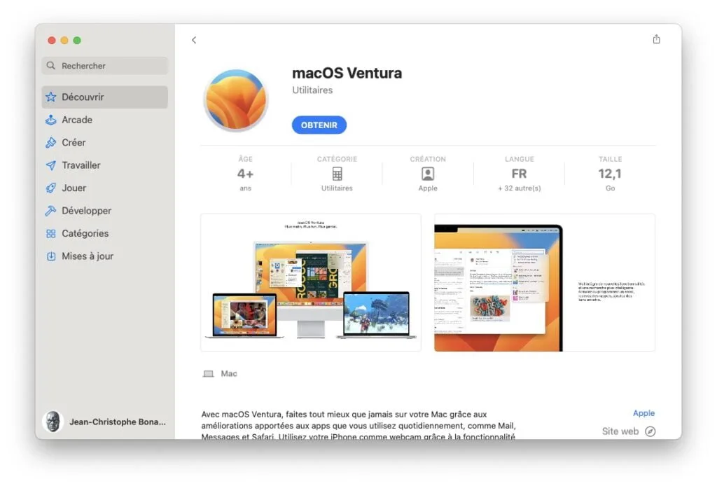 Comment telecharger macOS de son choix