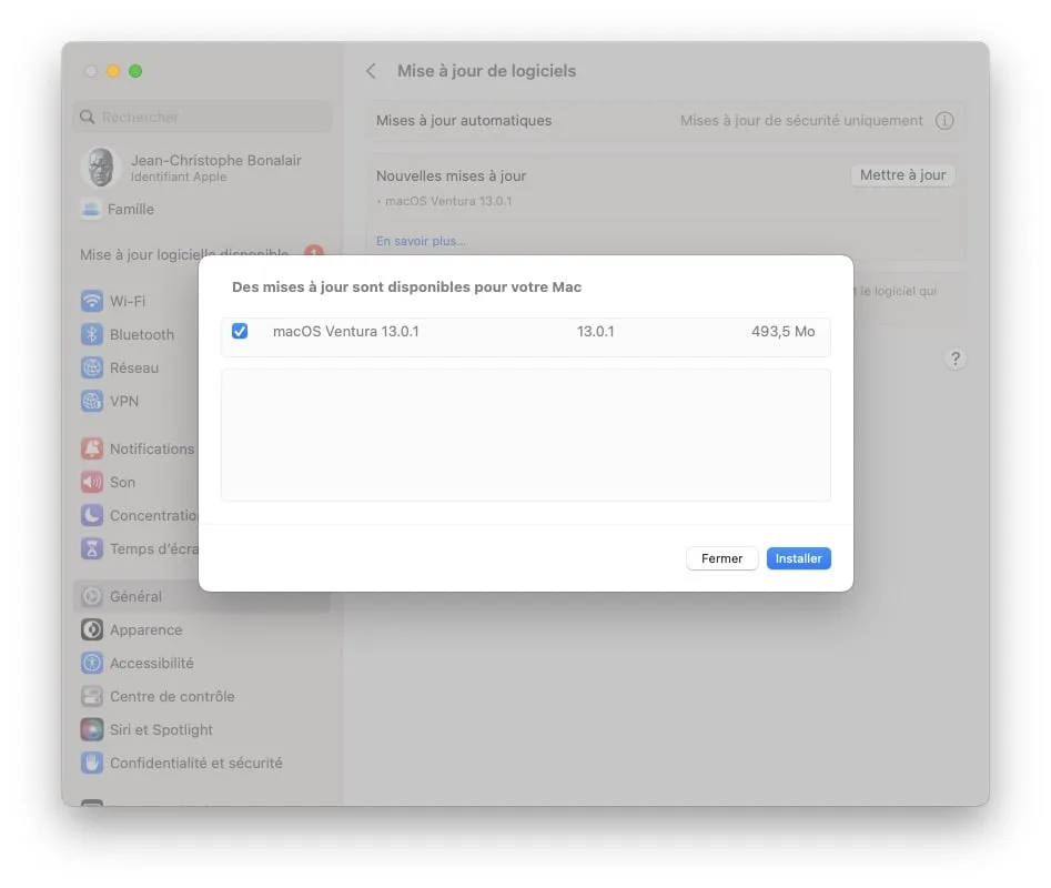 installer macos ventura 13.01