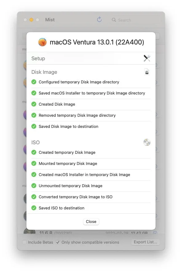 telecharger macos ventura 13.0.1 ISO