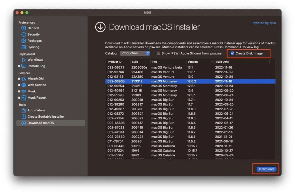 Télécharger macOS Monterey ISO / DMG 6 tuto creer DMG macos Monterey 12.6.2