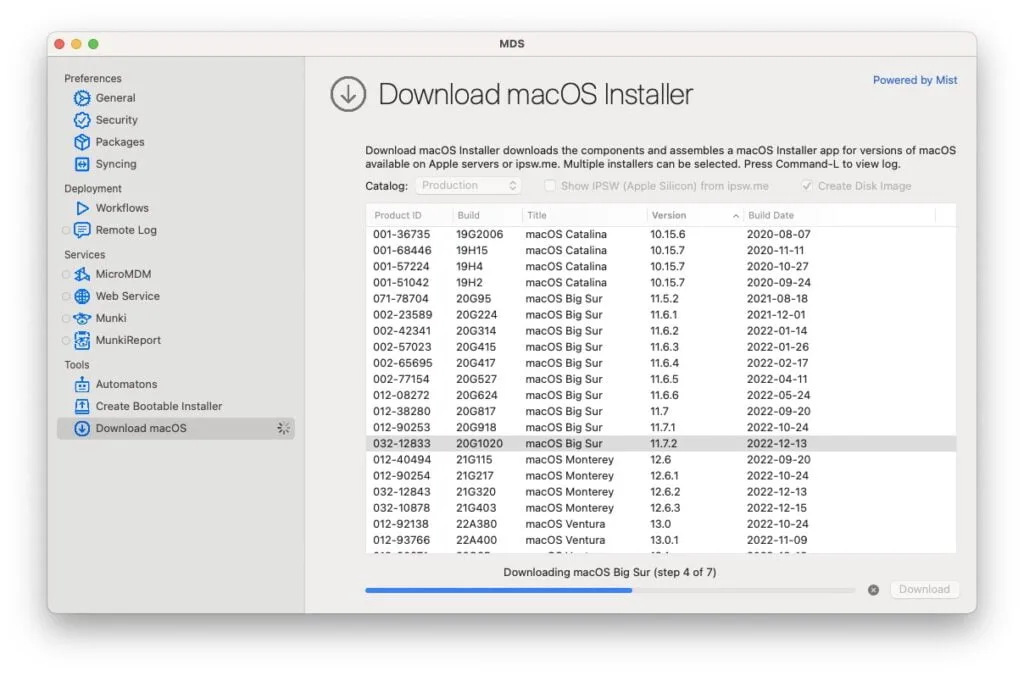 comment telecharger macos big sur fichier ISO ou fichier DMG