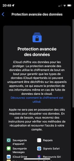 advanced data protection icloud