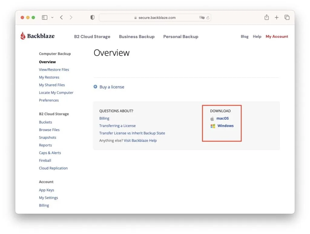 comment sauvegarder son macbook dans le cloud