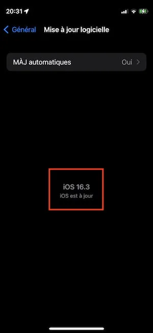 ios 16.3 version finale iphone