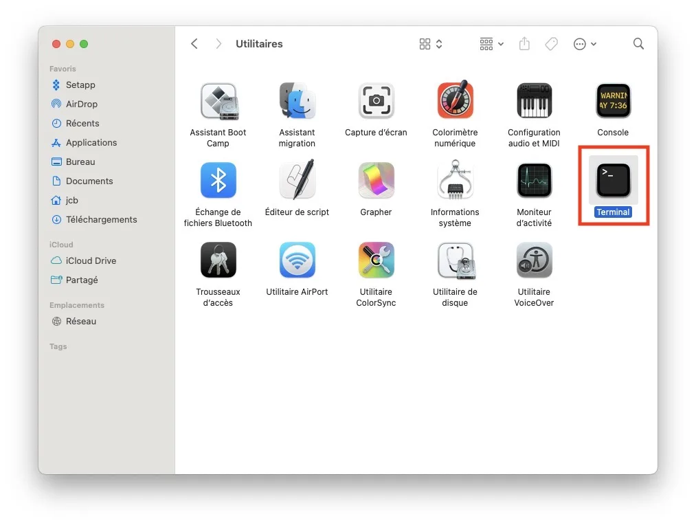 Changer lemplacement des captures decran sur Mac avec le Terminal