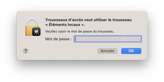 comment retrouver mot de passe wifi mac