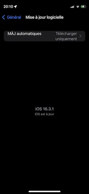 update ios 16.3.1