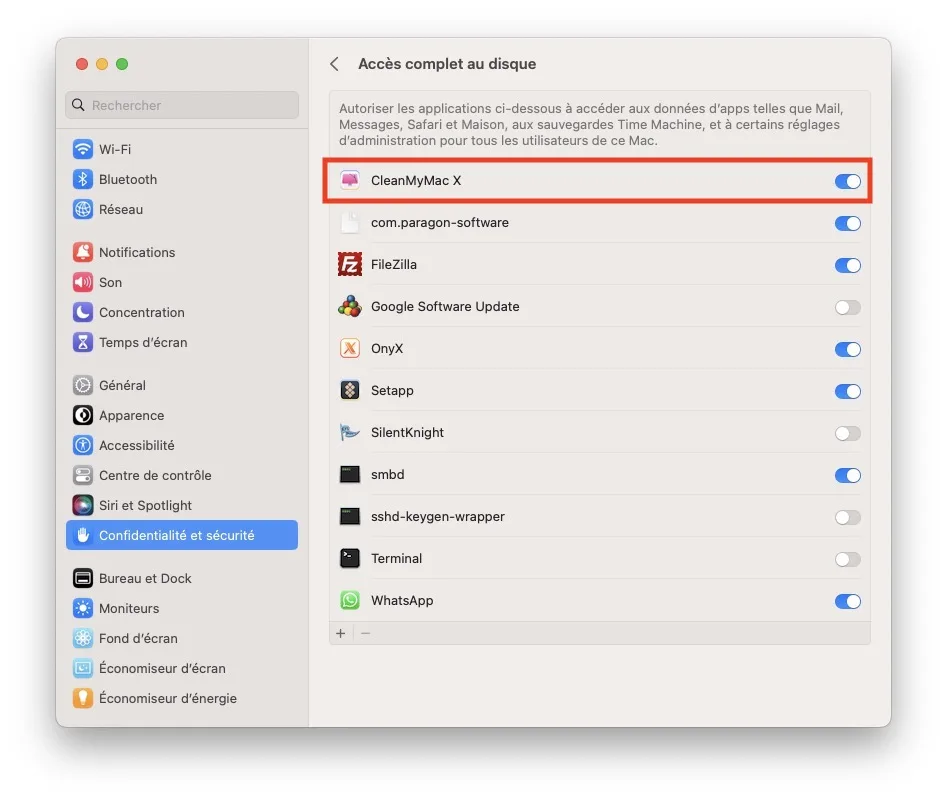 nettoyer ventura disque