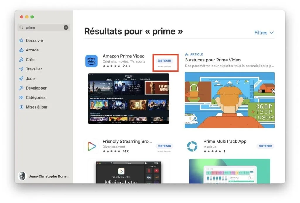 Comment regarder Amazon Prime Video hors ligne mac