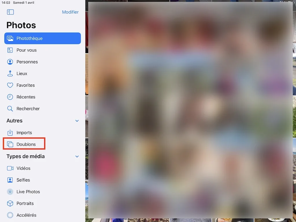 Supprimer photos en double iphone ou ipad