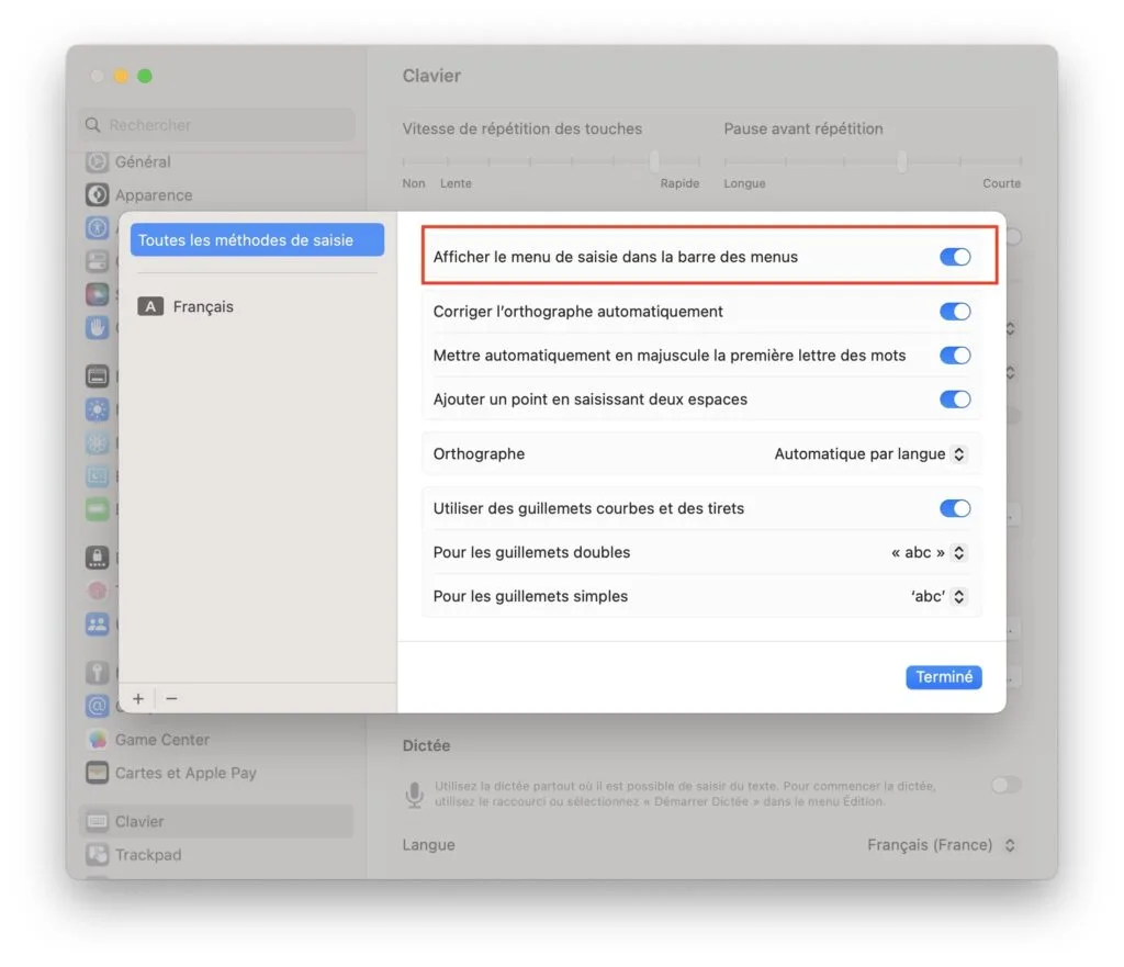 Utiliser les Emojis sur Mac : 4 techniques 5 afficher clavier emojis macbook