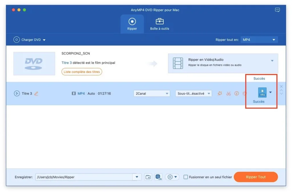 comment ripper un dvd sur mac
