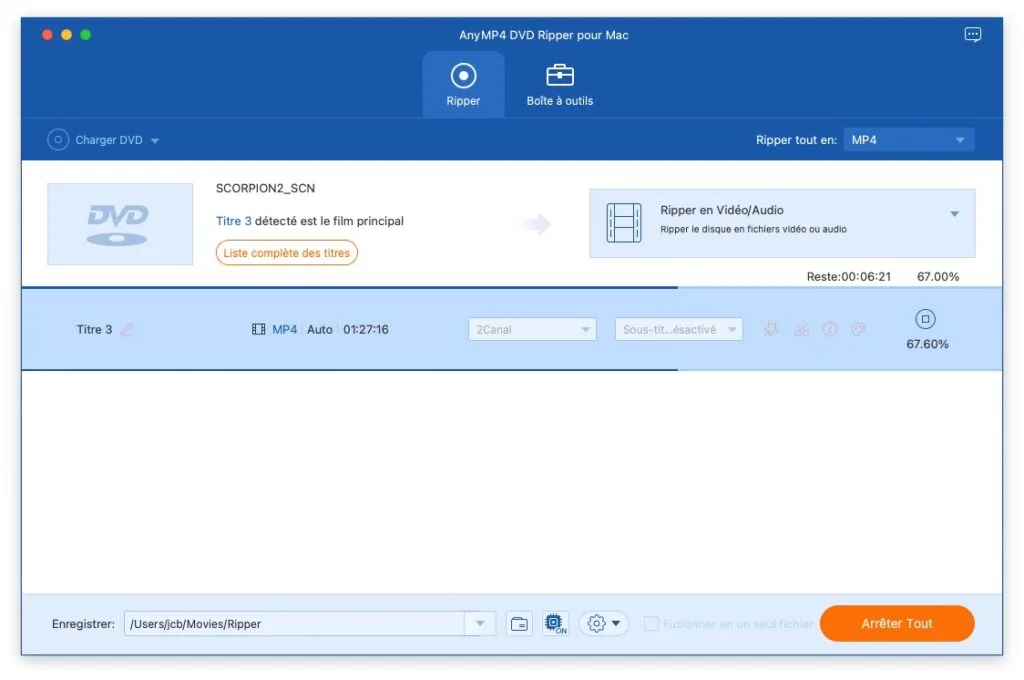 extraction dvd video mac