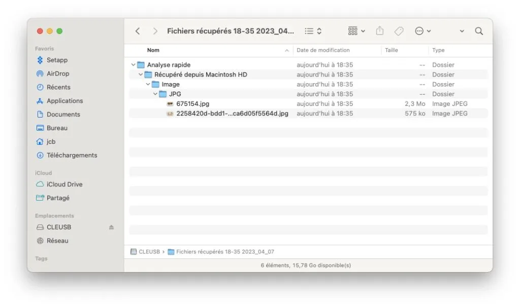 fichiers perdus sur mac comment les restaurer
