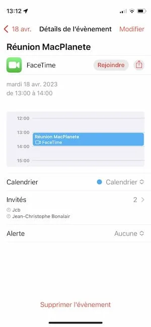 Programmer un appel FaceTime sur iPhone / iPad 6 planifier un appel facetime a l avance