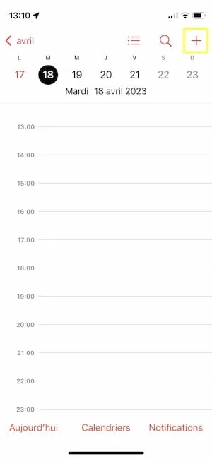 Programmer un appel FaceTime sur iPhone / iPad 1 programmer appel facetime iphone calendrier