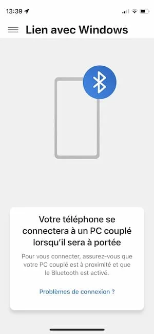 connexion iPhone Windows 11 pour iMessage appels