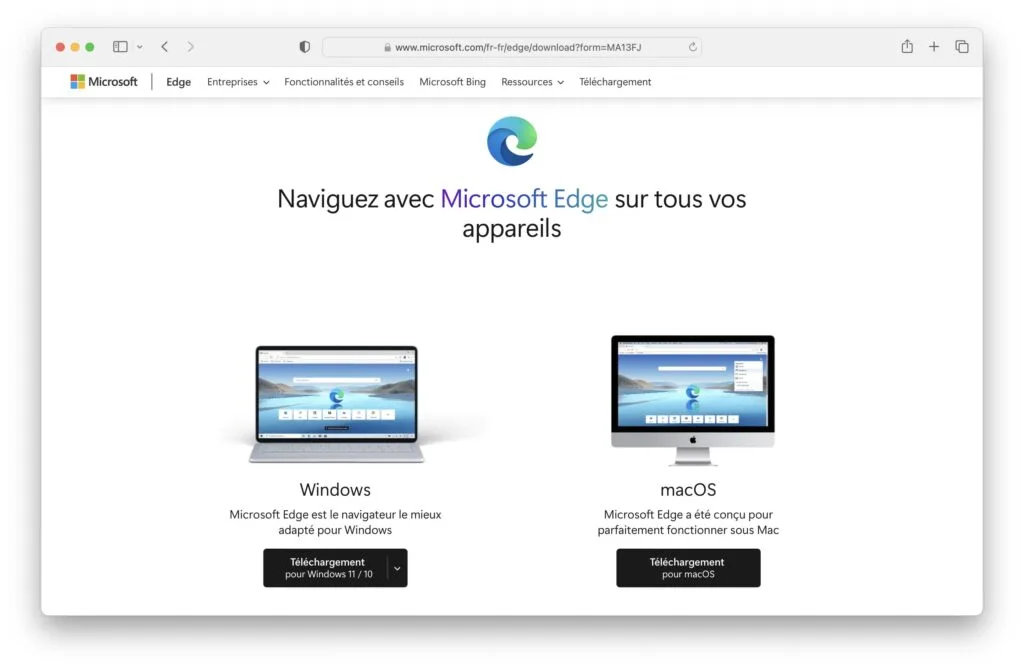 download edge pour mac