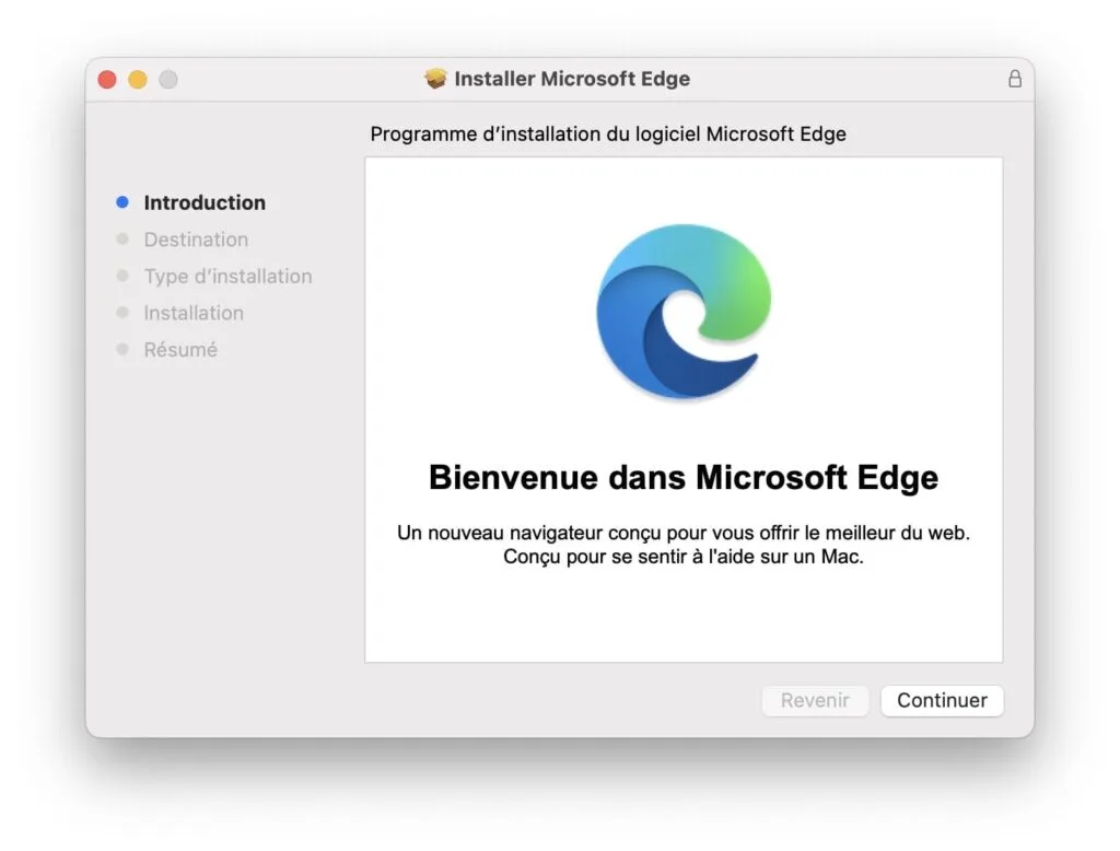 installer edge pour mac avec Bing AI
