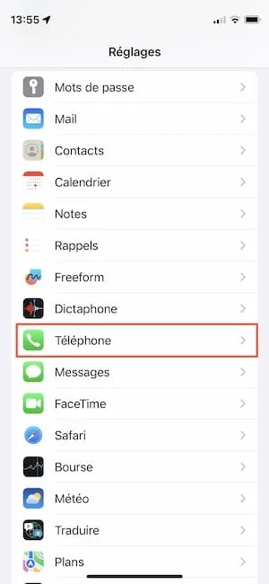 stopper appels iphone sur mac