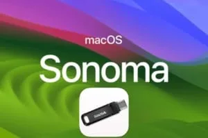 Creer une cle USB bootable de macOS Sonoma 14