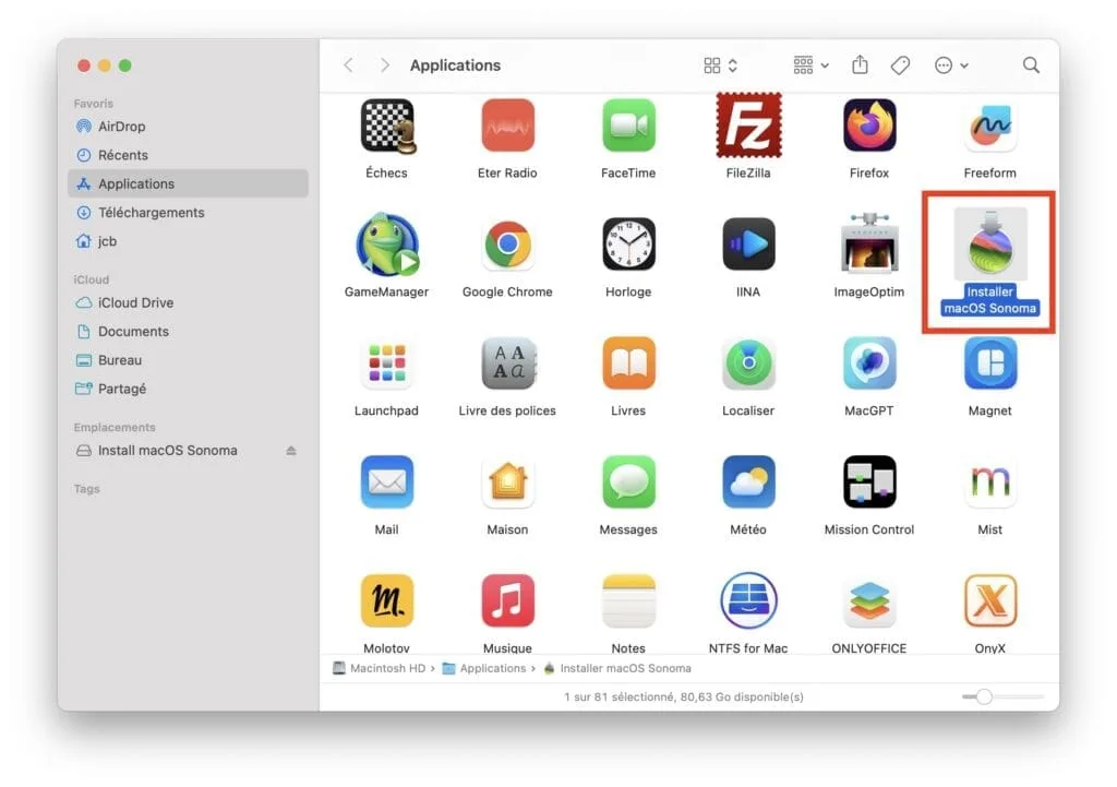 Créer une clé USB bootable de macOS Sonoma (14.0) 1 faire cle USB bootable de macOS Sonoma 14