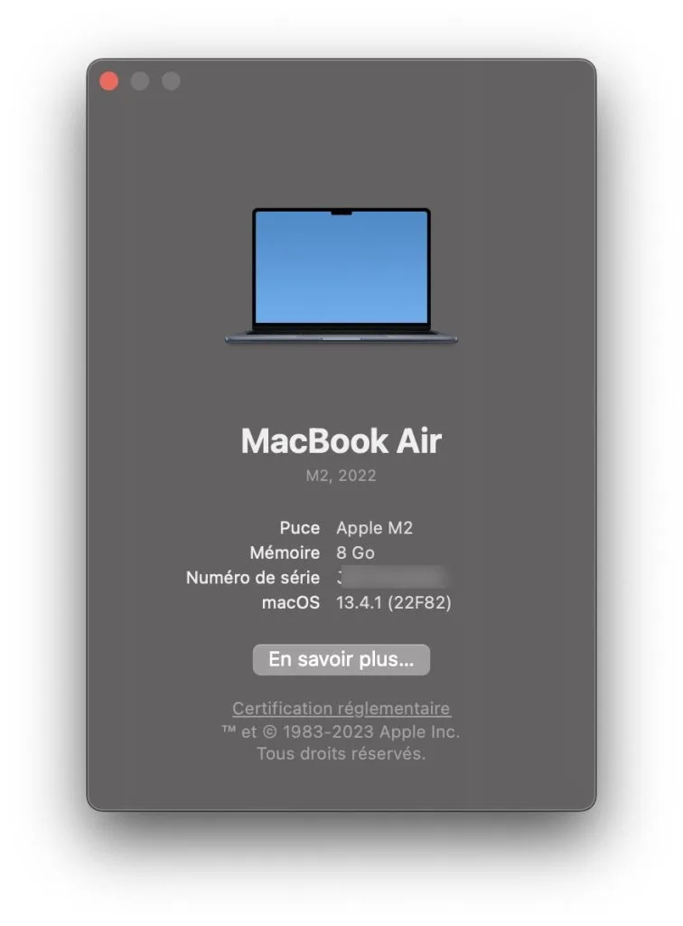 Télécharger macOS Ventura 13.4.1 pour Mac (version finale) 5 macos 13.4.1 macbook air m2