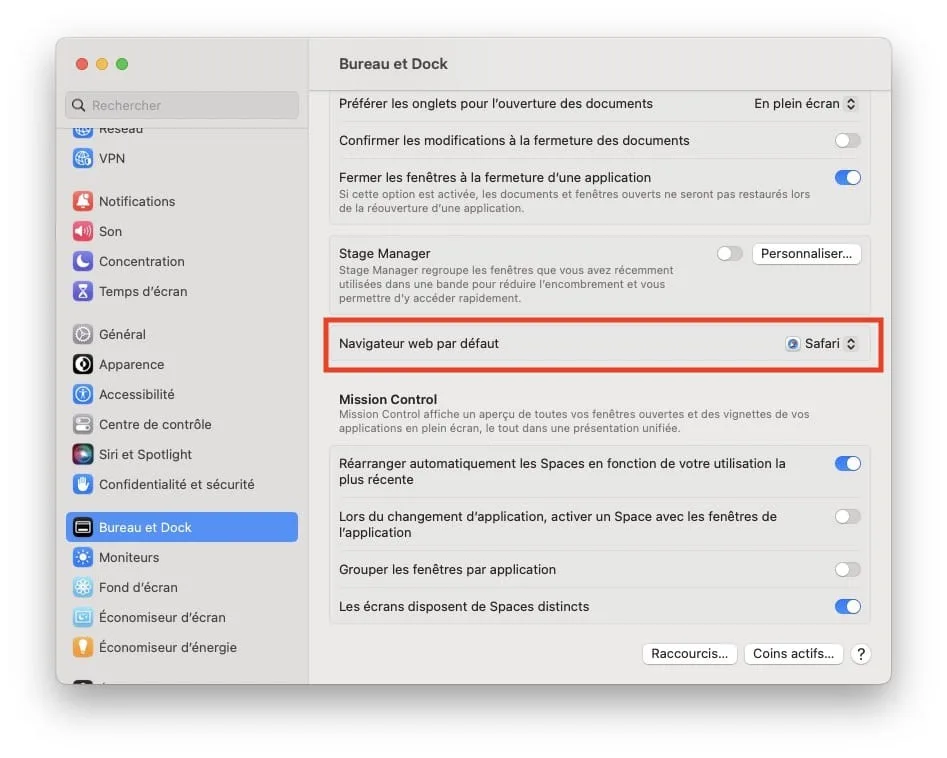 Comment changer le navigateur web par défaut sur Mac / iPhone 1 modifier navigateur web par défaut sur mac
