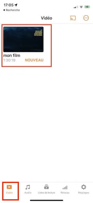 regarder film avec vlc sur iiphone