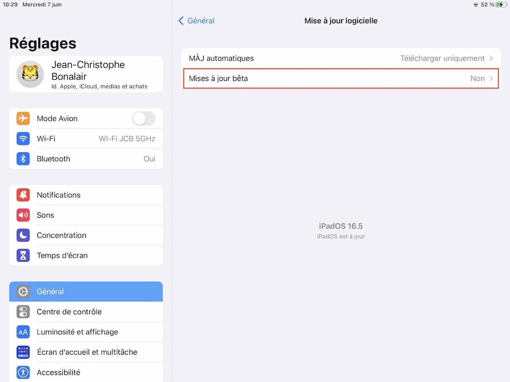 telecharger ipados 17 beta