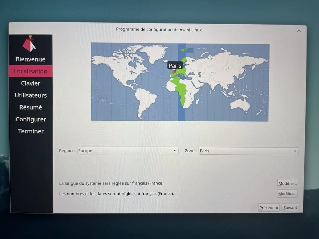 asahi linux localisation