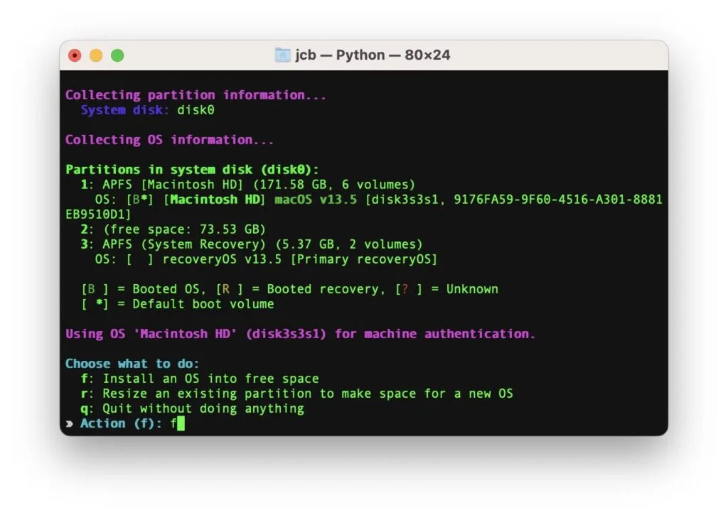 tuto installation asahi linux mac apple silicon