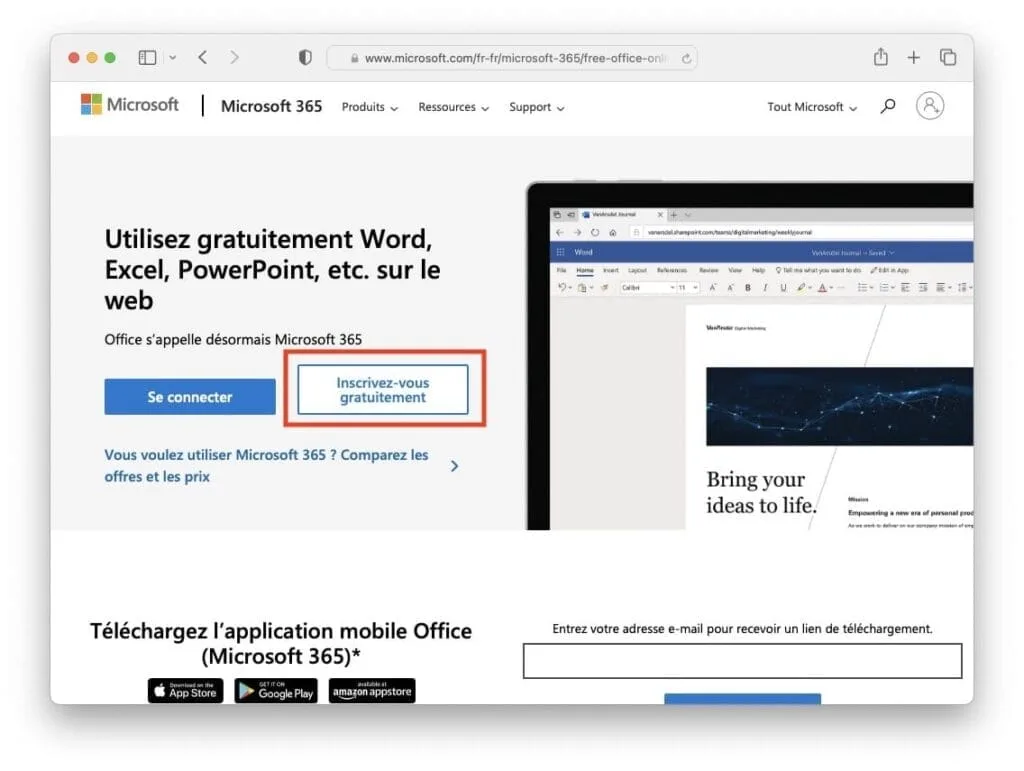 Comment utiliser Word pour Mac gratuitement (et aussi Excel, PowerPoint...) 1 utiliser Word pour Mac gratuitement