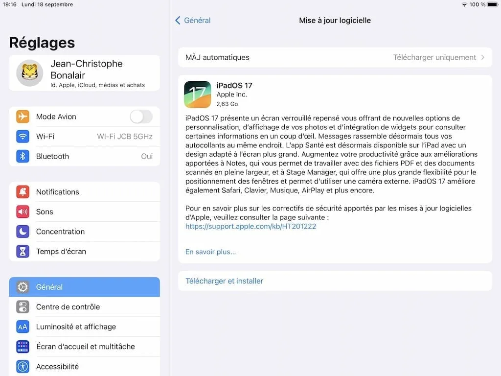 download iPadOS 17