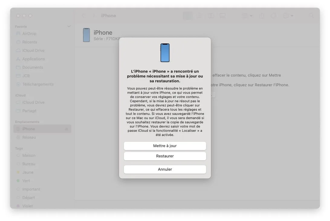 Downgrade iOS 17 vers iOS 16 pour iPhone 3 ios 17 to ios 16.6.1