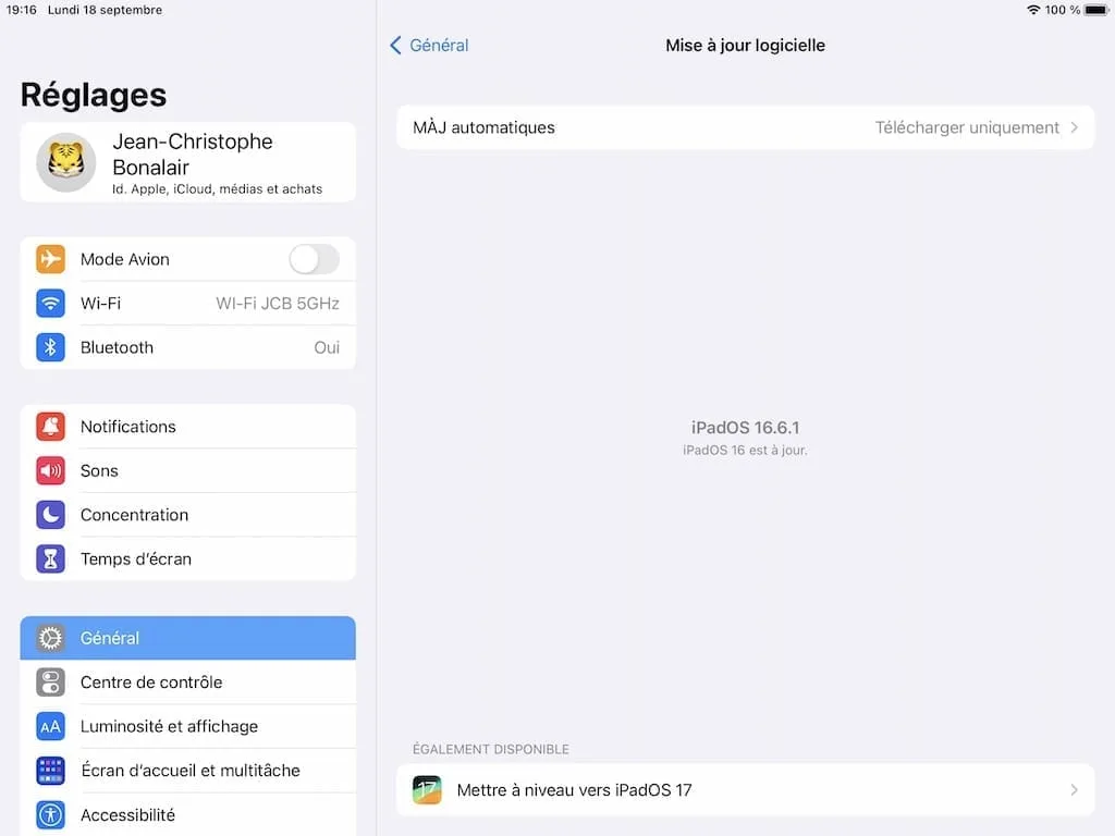 telecharger iPadOS 17