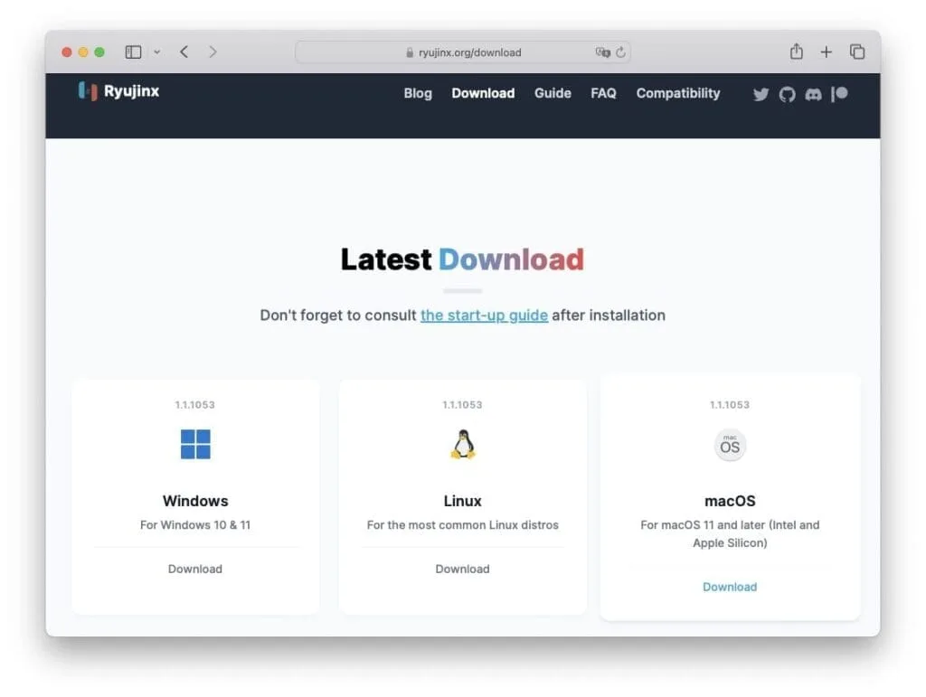 Ryujinx mac os nintendo switch