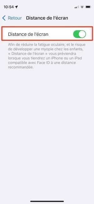 a quelle distance tenir son iphone