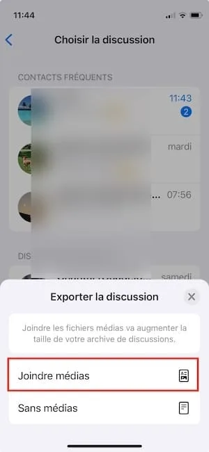 Sauvegarder les discussions WhatsApp sur iPhone (avec ou sans iCloud) 6 exporter discussions whatsapp dans fichier